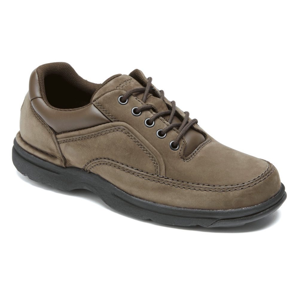 Rockport Mens Sneakers Olive - Ridgefield Eureka - UK 401-AYCPGU